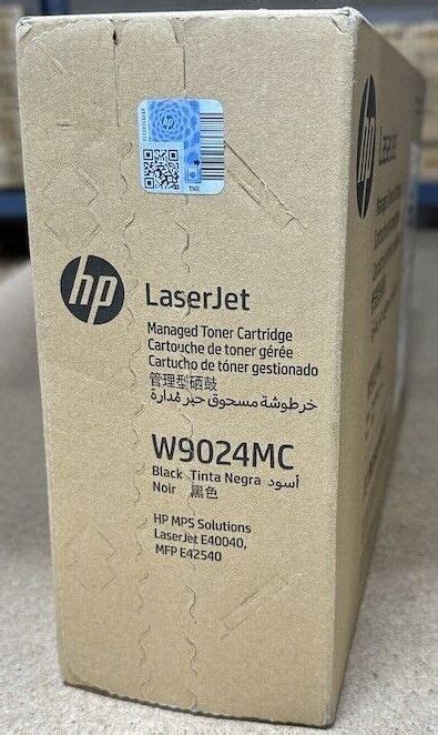 Genuine Factory Sealed Hp W9024mc Black Toner Cartridge E40040 E42540 Ebay