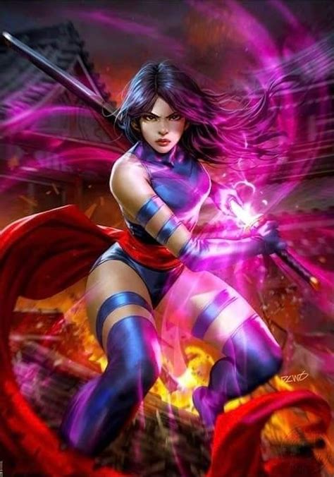 Pin By David Universo X Men On Psylocke Revanche Kwannon X Men