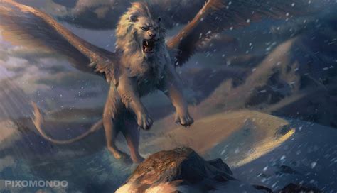 ArtStation - Snow Lion Concept Art