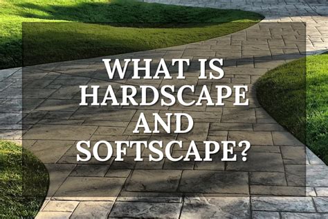 Hardscape And Softscape The Architects Diary