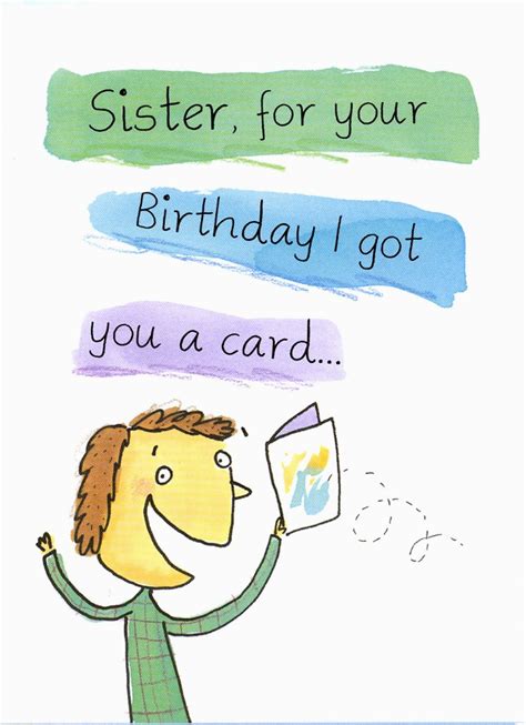 Funny Birthday Card Messages for Sister | BirthdayBuzz