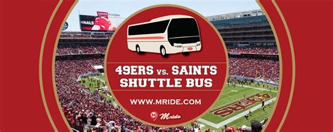 Levi's Stadium Shuttle: 49ers vs. Saints - CrawlSF