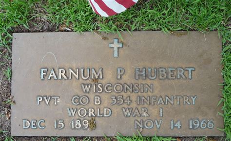 Farnum Phillip Hubert Memorial Find A Grave