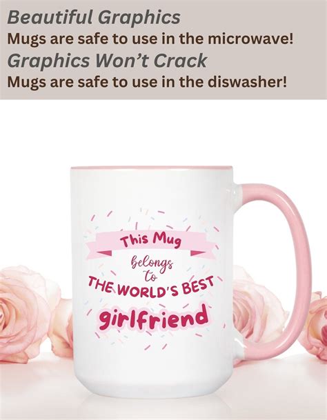 Worlds Best Girlfriend Mug T For Her Girlfriend T Anniversary