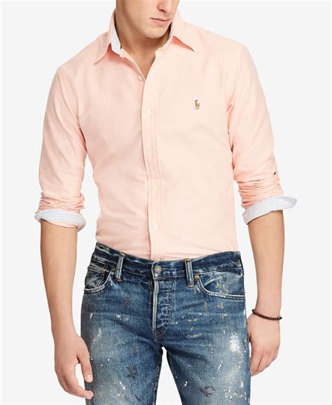 Polo Ralph Lauren Mens Classic Fit Shirt Macys