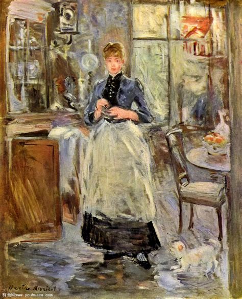 Stampe Di Qualità Del Museo La sala da pranzo di Berthe Morisot 1841