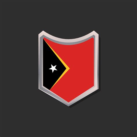 Illustration of Timor Leste flag Template 13346980 Vector Art at Vecteezy