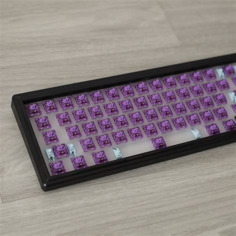 Black Ciy Gas Custom Mechanical Keyboard Kit Barebones Build Or With