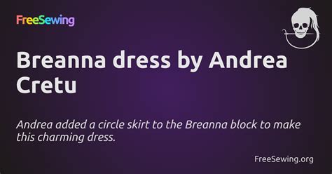 Breanna Dress By Andrea Cretu