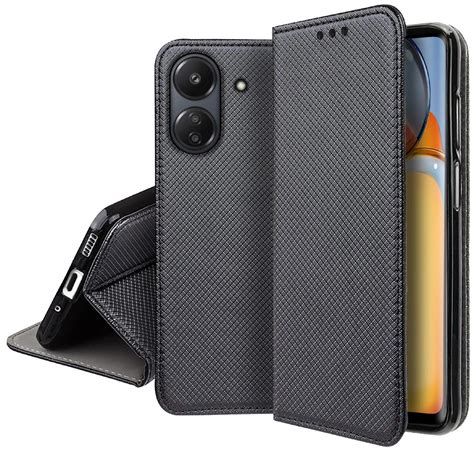 Etui do Xiaomi Redmi 13C Poco C65 SMART MAGNET CASE PORTFEL SZKŁO