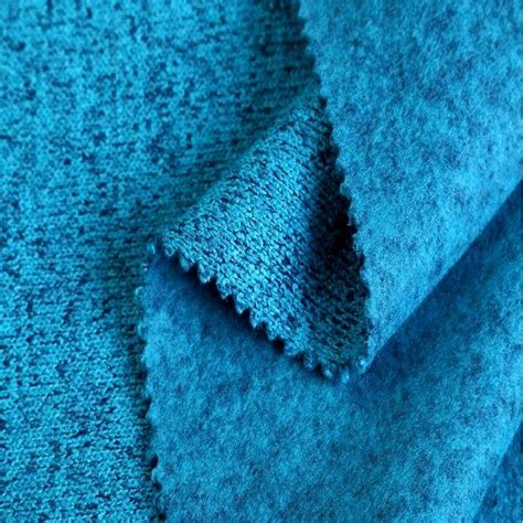 Polyester Cationic Yarn Dye Hacci Knit Sweater Fleece Fabric