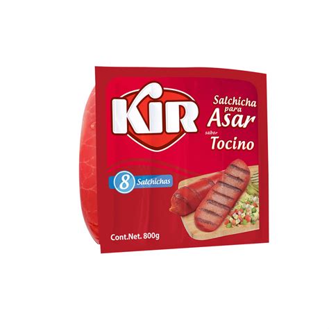 Salchicha Asar Tocino Kir 800 Grs Cjm