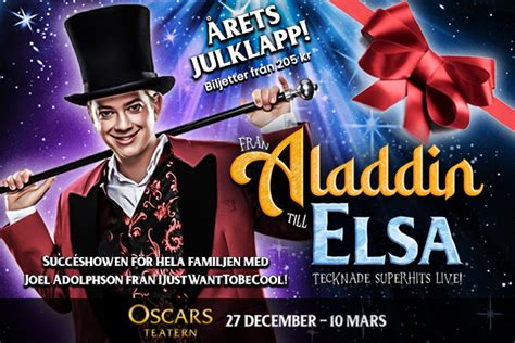 Fr N Aladdin Till Elsa En Familjemusikal Barnens Turistguide