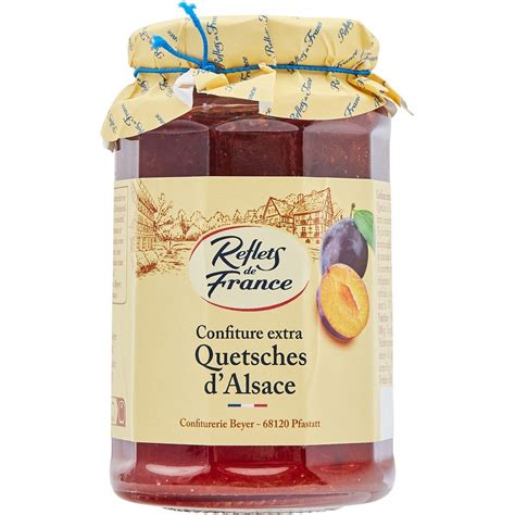 Confiture quetsches REFLETS DE FRANCE le pot de 315g à Prix Carrefour