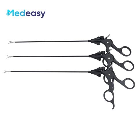 Laparoscopic Instruments Set Laparoscopy Reusable Grasper Curved