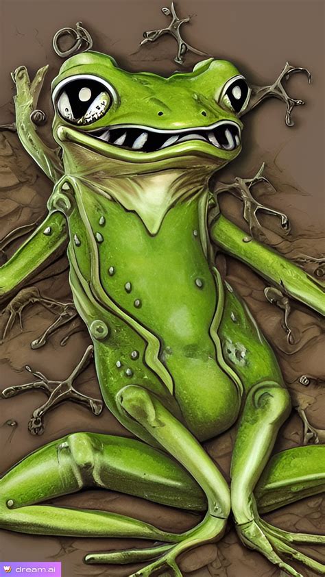 Plague disaster frog by Caveman562 on DeviantArt