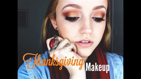 Thanksgiving Makeup Tutorial YouTube