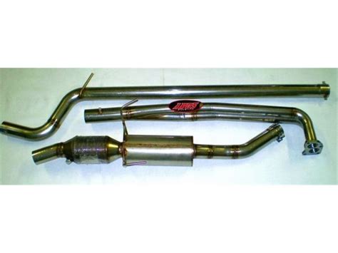 FINAL SECTION EXHAUST WITH SILENCER AND CATALYST FOR CITROEN SAXO