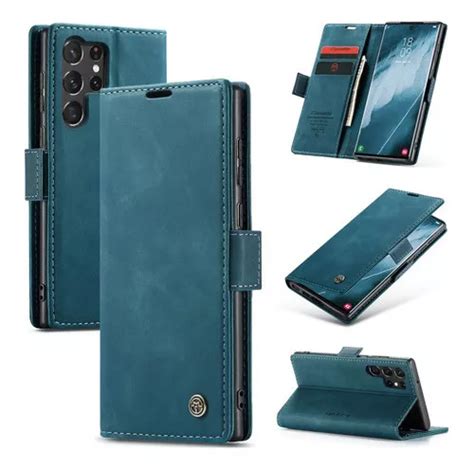 Funda Cartera Caseme 013 Para Samsung Turquesa S23 Ultra Mercadolibre