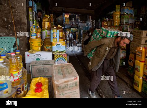 Bazaar In Downtown Kabul Afghanistan Stock Photo Alamy