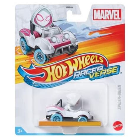 Mattel Hot Wheels Racer Verse Marvel Spider Gwen Toy Vehicle 1 Unit Kroger