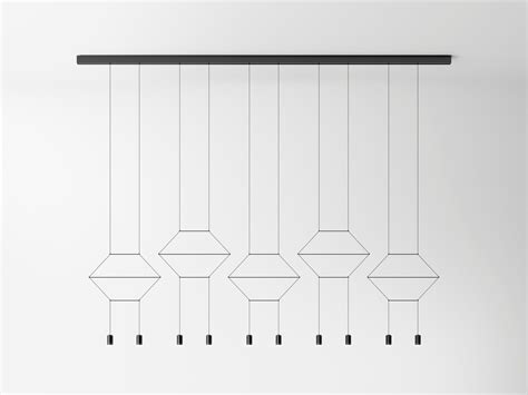 WIREFLOW LINEAL Pendant Lamp By Vibia Design Arik Levy