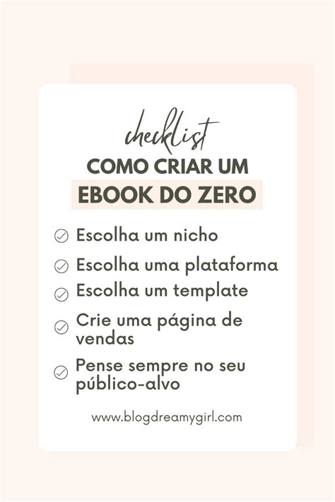 Como Criar Um Ebook E Vender Na Internet Fala Blogueira Dicas Para