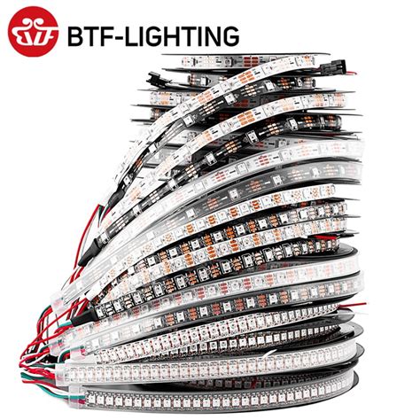 1m 2m 4m 5m WS2812B Led ışık s WS2812 RGB Led şerit ışık ayrı ayrı