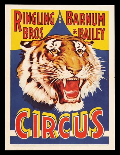 Ringling Brothers And Barnum And Bailey Circus Posters