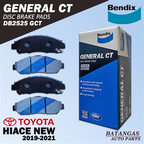 Bendix Front Brake Pad Set Toyota Hiace New Pcs Pn