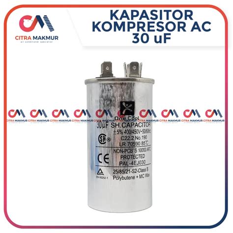 Kapasitor Ac Uf Capasitor Outdoor Air Conditioner Kompresor Almunium