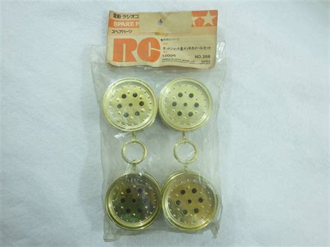 絶版品 小鹿タミヤ Rc パーツ ホットショット 金メッキホイールセット Hotshot Gold Plated Wheel Antique