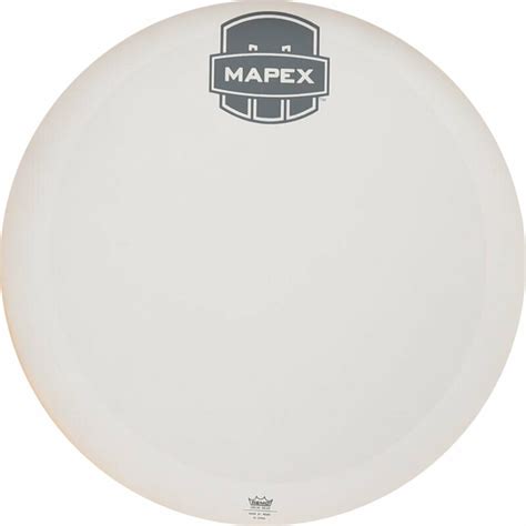 Mapex 20 Bass Drum Front Head 20 White Rezonančná Blana Na Bubon Muziker