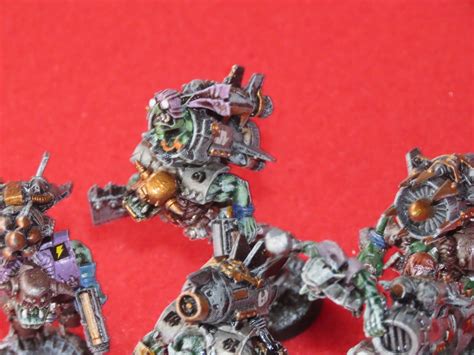 Warhammer 40k Ork Stormboyz Squad 5 Models Painted Orks Games Workshop