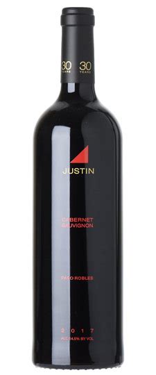 2017 Justin Paso Robles Cabernet Sauvignon Sku 1433383