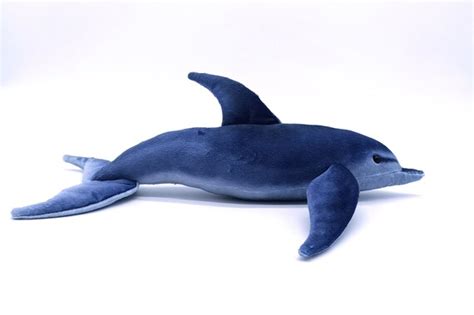 Trellia The Dolphin Plush Bottlenose Dolphin Cuddly Etsy