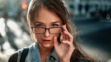 Fondos De Pantalla Cara Mujer Modelo Profundidad De Campo Ojos