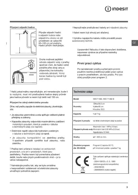 N Vod K Pou It Indesit Iwd B Eu Zbozi Cz