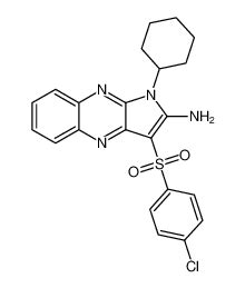 Clorofenil Sulfonil Ciclohexil H Pirrolo B