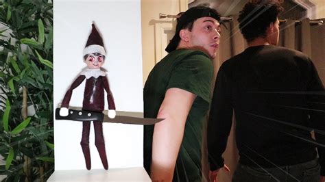 Elf On The Shelf One Man Hide And Seek Challenge At 3 Am He Came