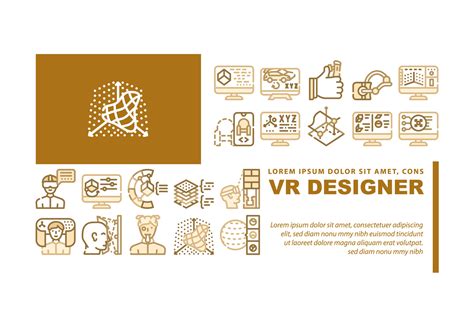 Vr Designer Occupation Landing Header Vector By Sevector Thehungryjpeg