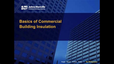 Basics Of Commercial Building Insulation Youtube