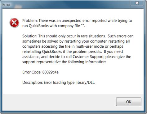 How To Troubleshoot Quickbooks Error Code 80029c4a