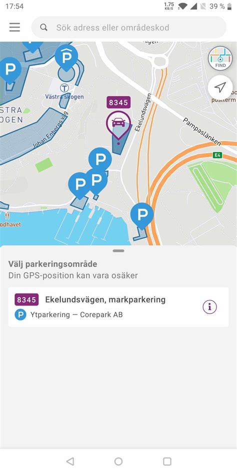 Omdesign Av Easyparks Mobilapp För En Bättre Parkeringsupplevelse