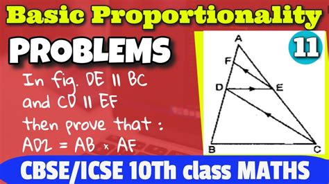 🆕triangles Class 10 Basic Proportionality Theorem Cbse Maths Triangles Class 10 Maths Chapter 6