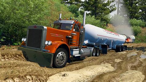 Las Mejores Rutas De HONDURAS Con Peterbilt 359 En El American Truck