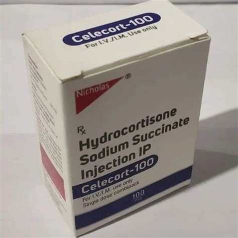 Hydrocortisone Sodium Succinate Injection Ip 100mg At Rs 100piece In