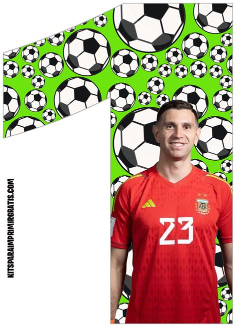 GRATIS Numeros Dibu Martinez Kits Para Imprimir Gratis