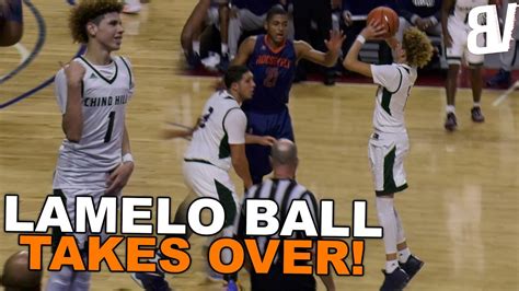 Lamelo Ball Takes Over Chino Hills Crazy Three Point Shootout Vs