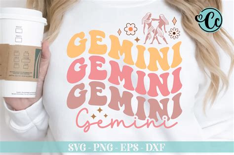 Gemini Svg Gemini Sign Svg Zodiac Svg Graphic By Crazy Craft